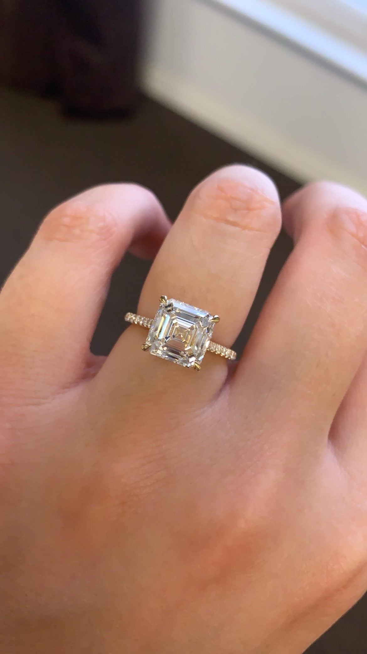Asscher Cut Ring