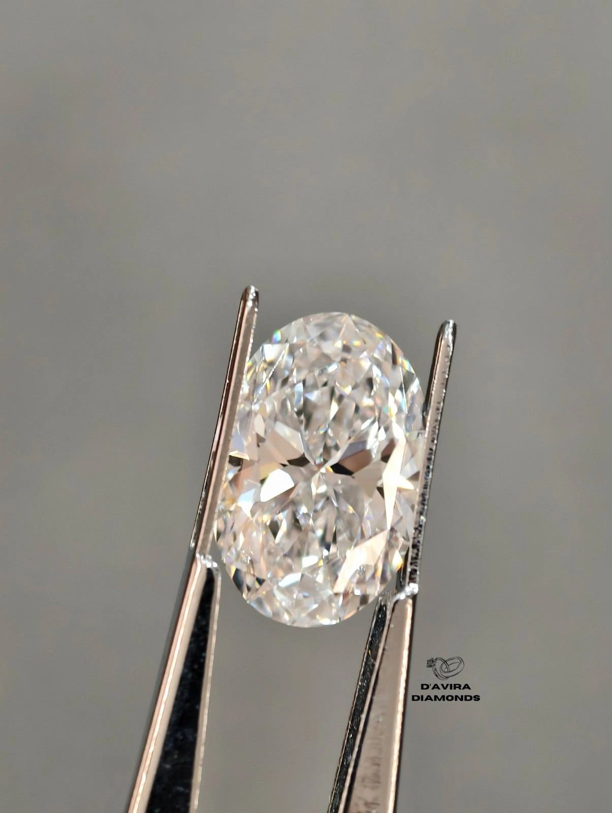 IGI Certified 5 CT Oval Cut Lab Grown Diamond For Jewelry