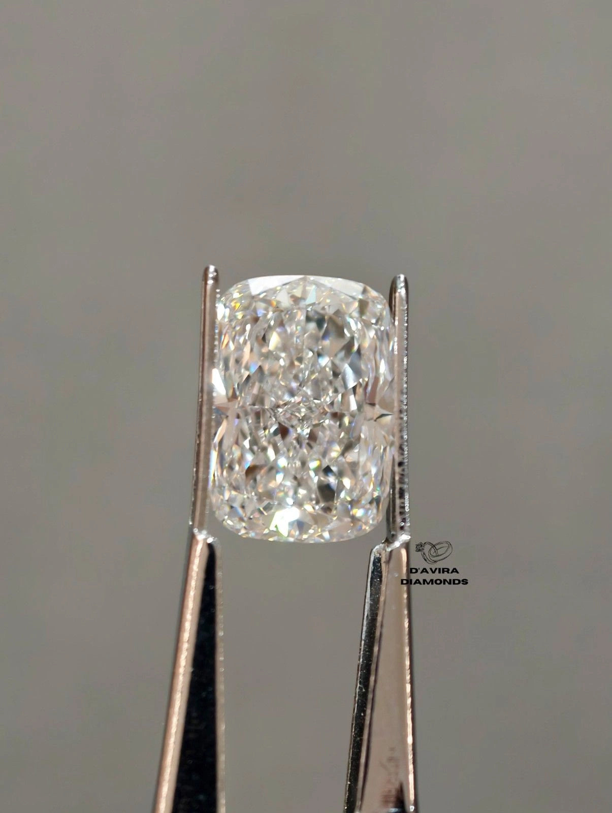 Elongated Cushion Cut Lab Diamond For Engagement Ring