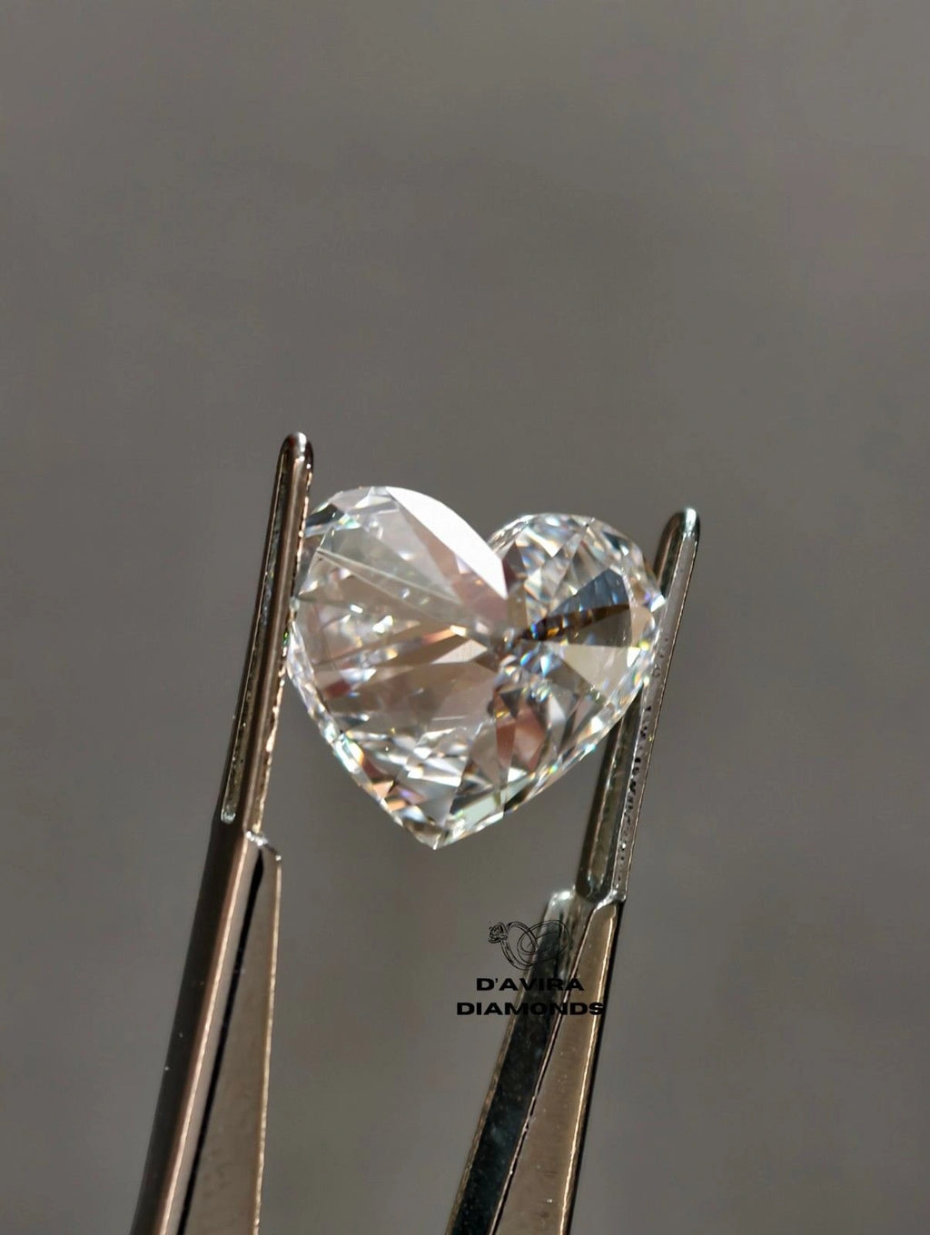 Certified Heart Shape Lab Grown Loose Diamond