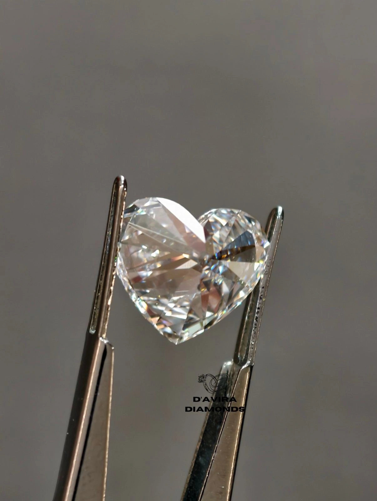 Certified Heart Shape Lab Grown Loose Diamond