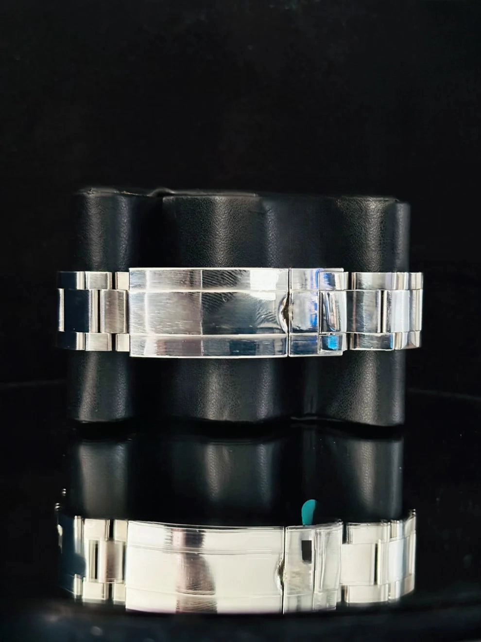 Blue Dial Moissanite Stainless Steel Iced Out Watch