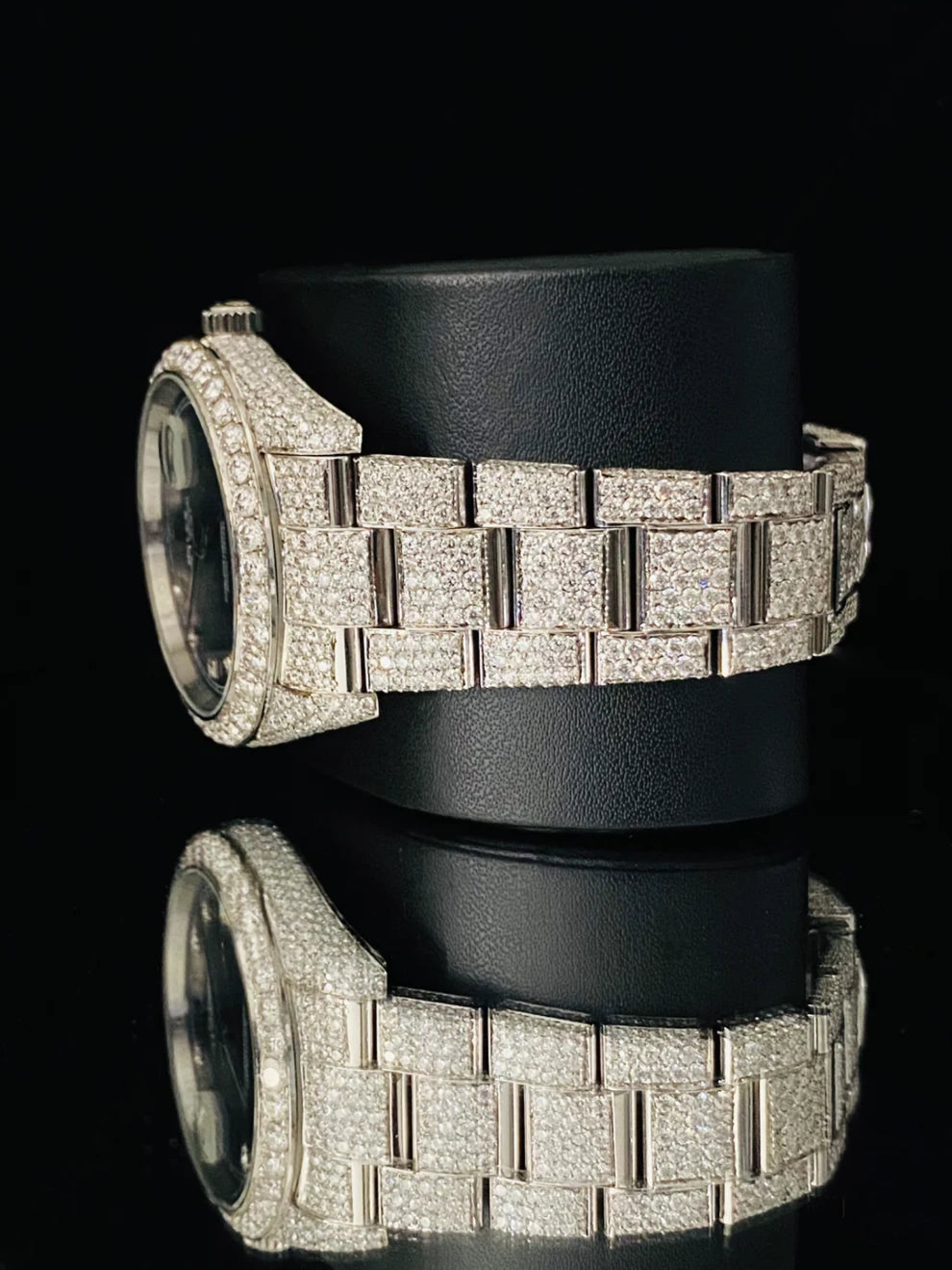 Custom Iced Out VVS Moissanite Rapper Bling Bling Watch