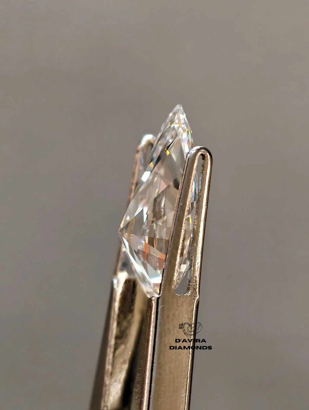 VVS1 D Color Pear Cut Lab Grown Loose Diamond