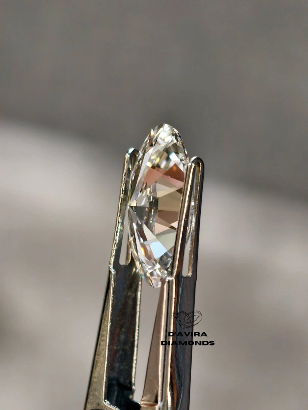 5 CT Moval Cut IGI Certified Lab Grown Loose Diamond