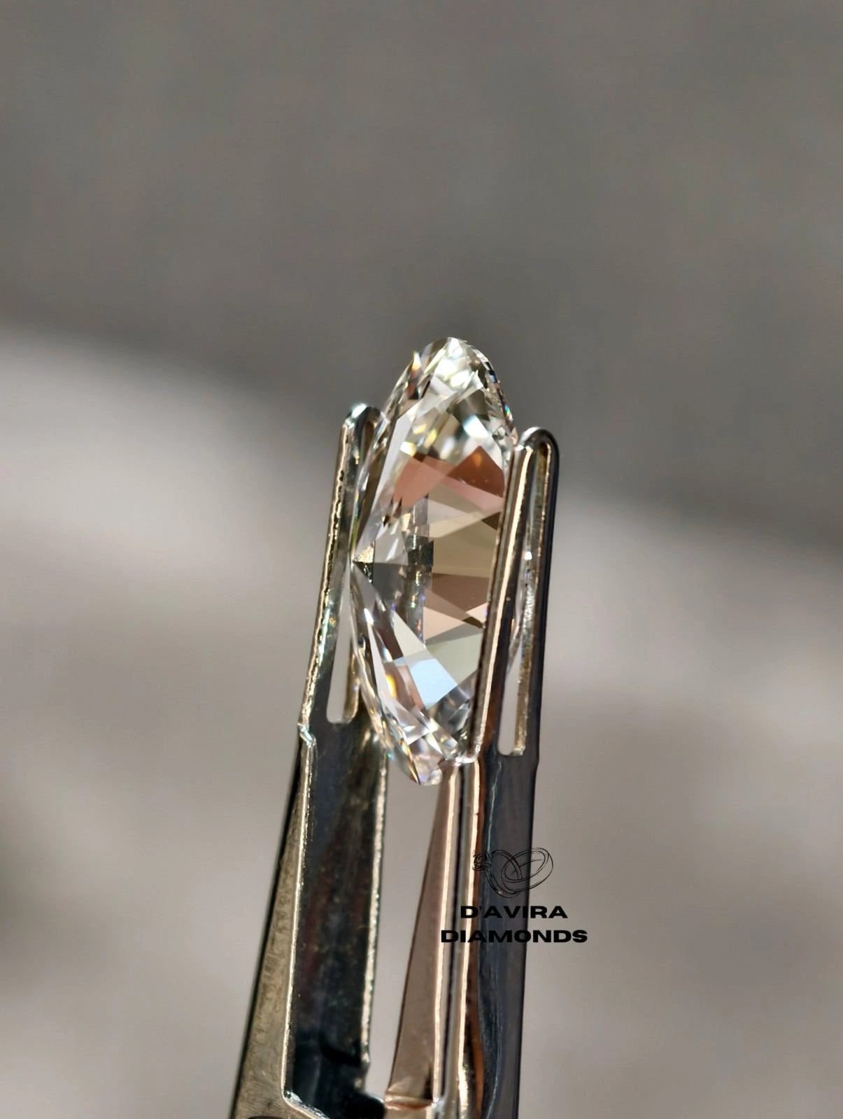 5 CT Moval Cut IGI Certified Lab Grown Loose Diamond