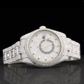 Elegant Custom Moissanite Fully Studded Iced Out VVS Watch