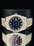 Custom Iced Out VVS Moissanite Rapper Bling Bling Watch