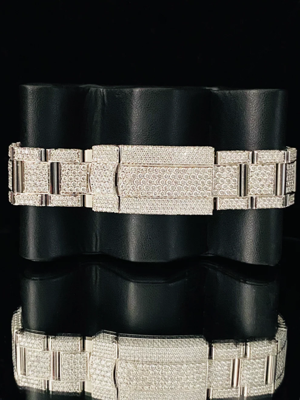 Custom Iced Out VVS Moissanite Rapper Bling Bling Watch