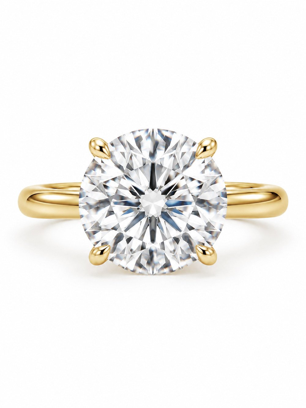 ROUND White Gold Ring