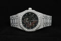 Men's Custom Iced Out Real Moissanite Skeleton Watch