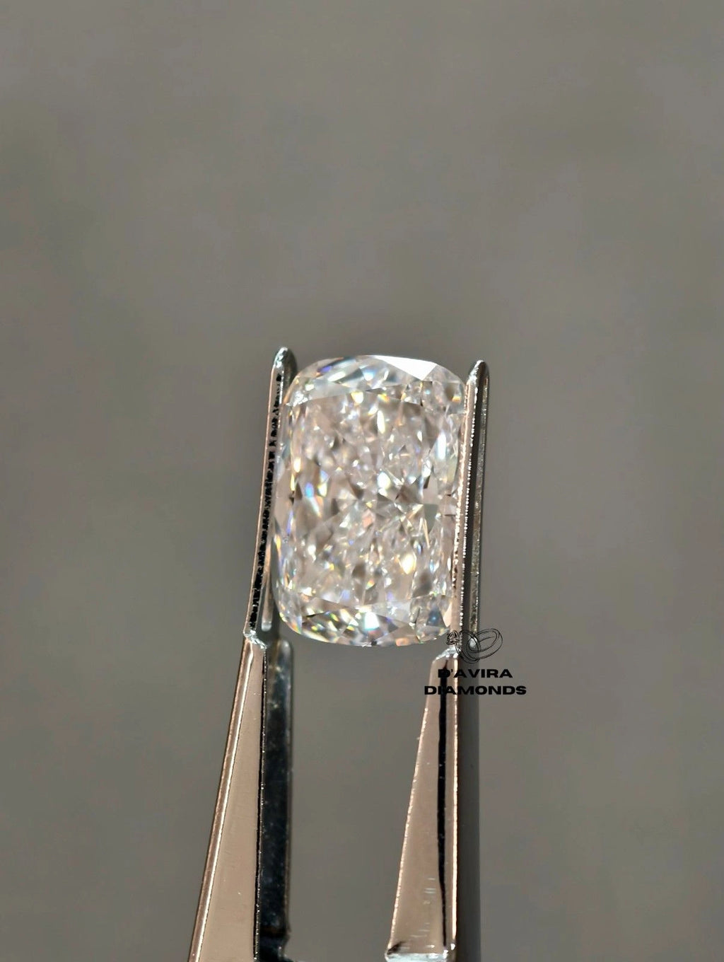 Elongated Cushion Cut Lab Diamond For Engagement Ring