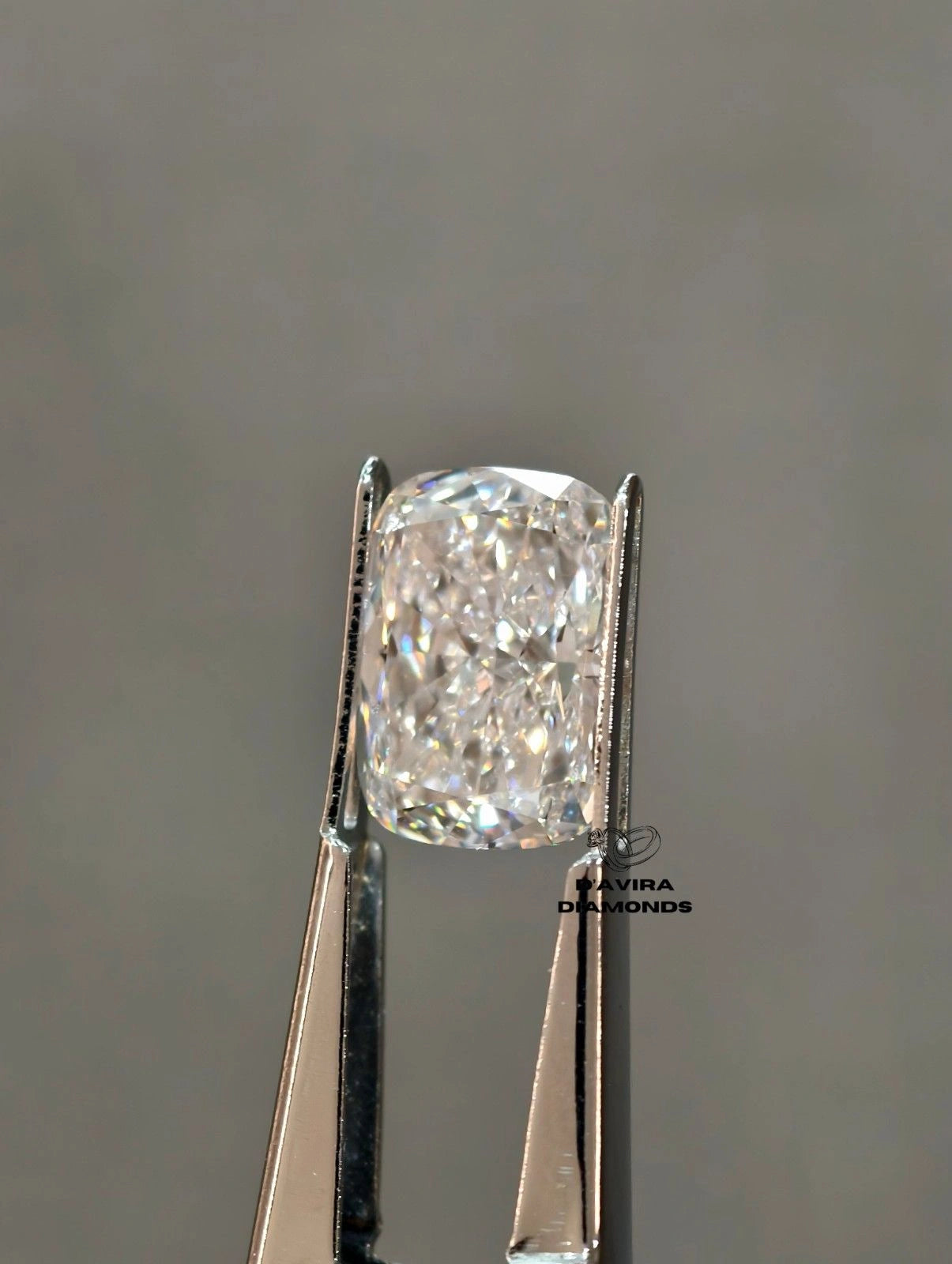 Elongated Cushion Cut Lab Diamond For Engagement Ring