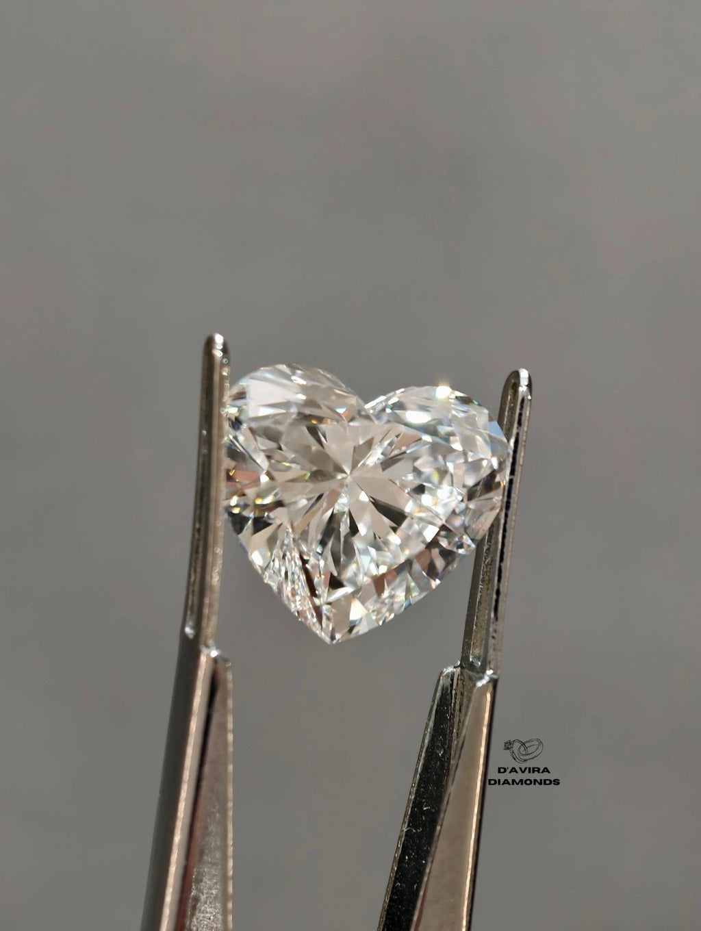 Certified Heart Shape Lab Grown Loose Diamond