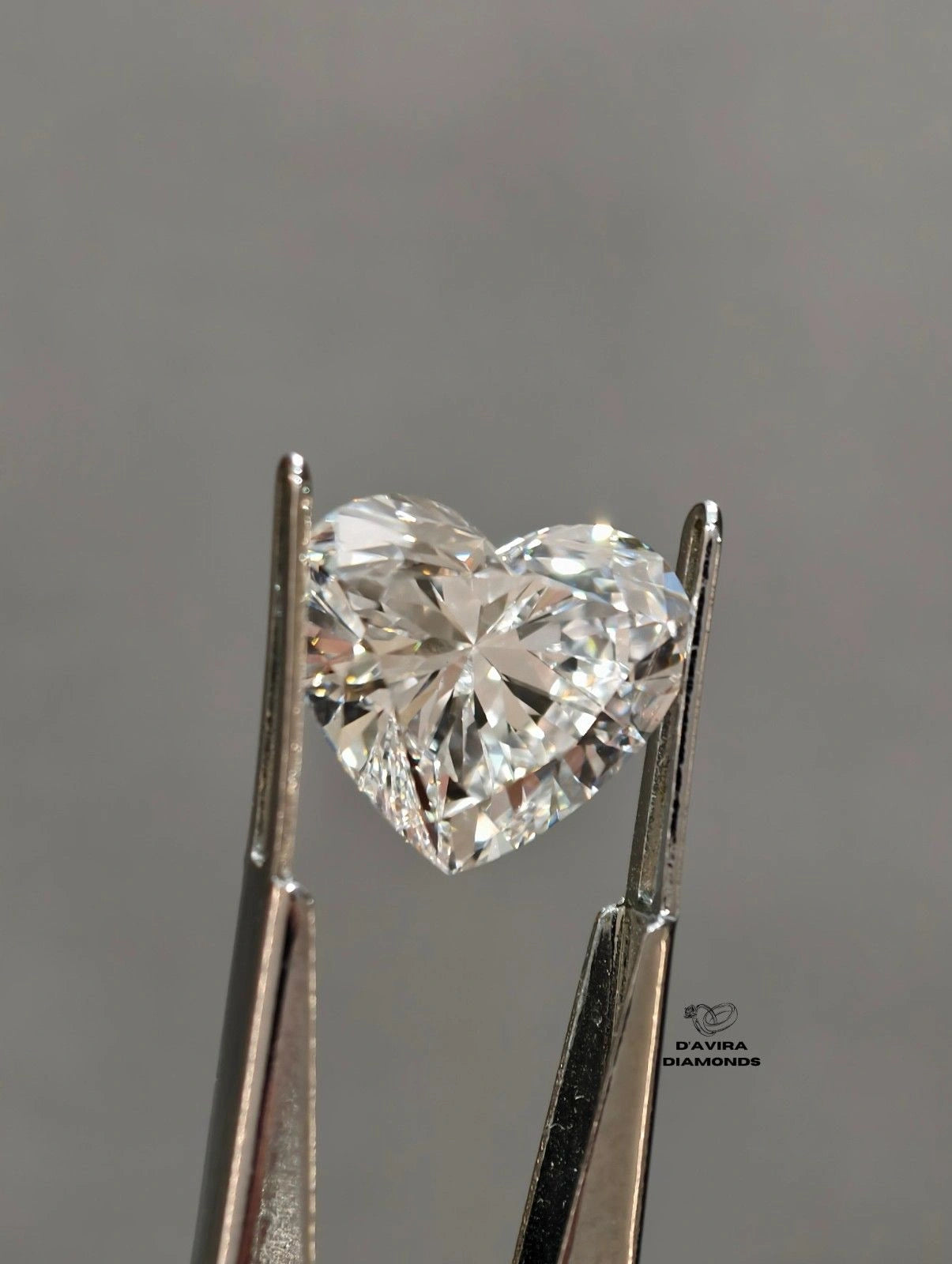 Certified Heart Shape Lab Grown Loose Diamond
