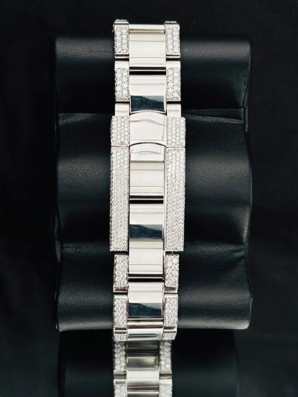 Fully Ice Out White Dial Luxury Moissanite Watch