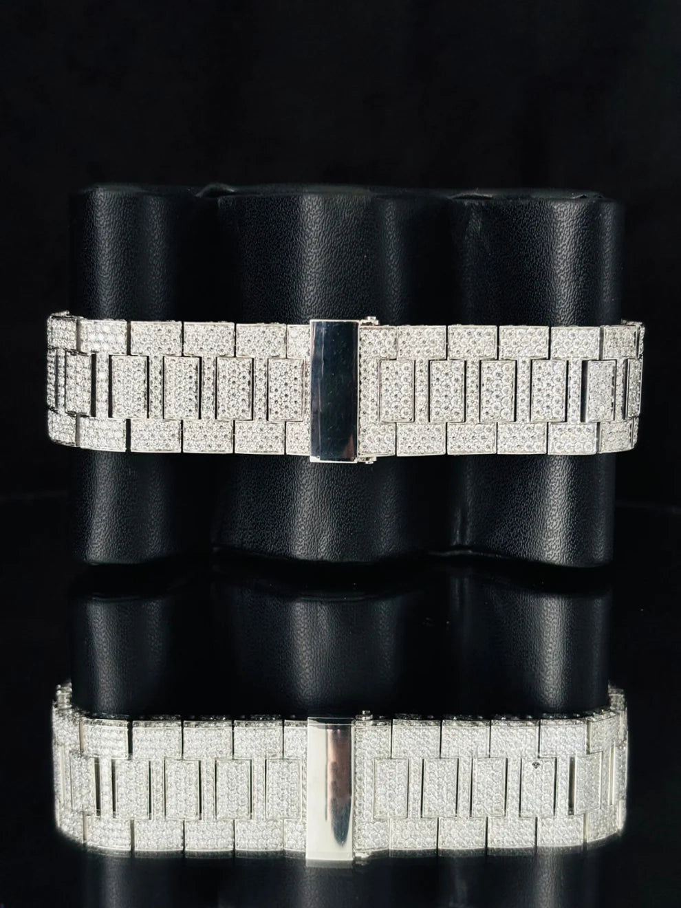 Baguette Bar Patek Philip Moissanite Watch