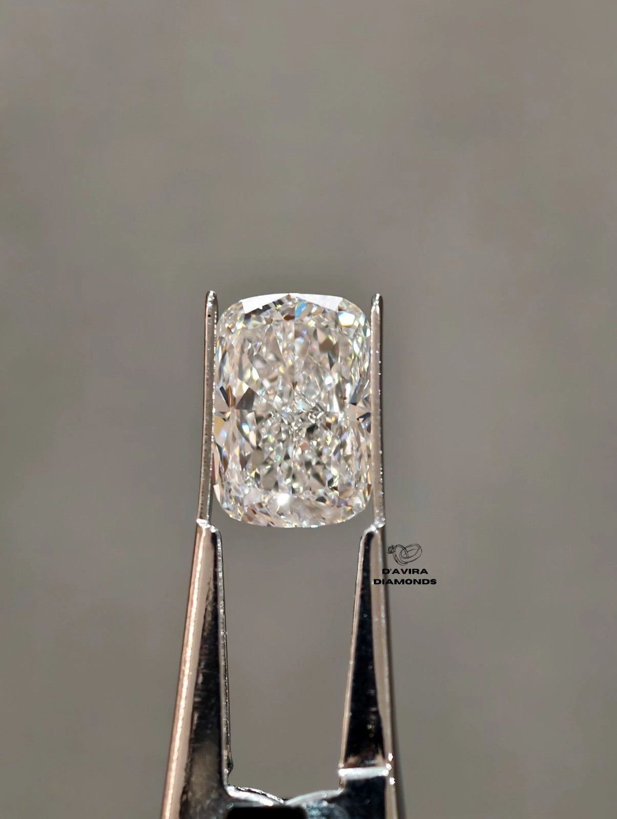 Elongated Cushion Cut Lab Diamond For Engagement Ring