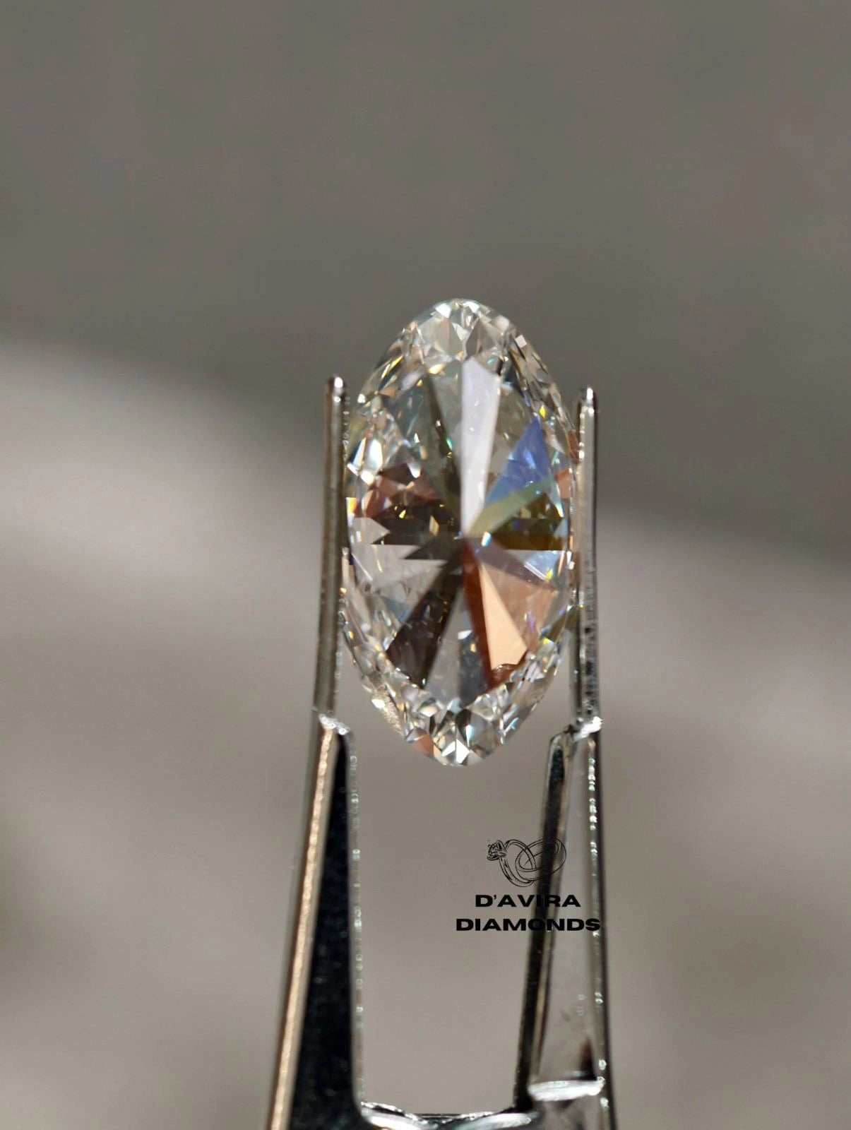 5 CT Moval Cut IGI Certified Lab Grown Loose Diamond