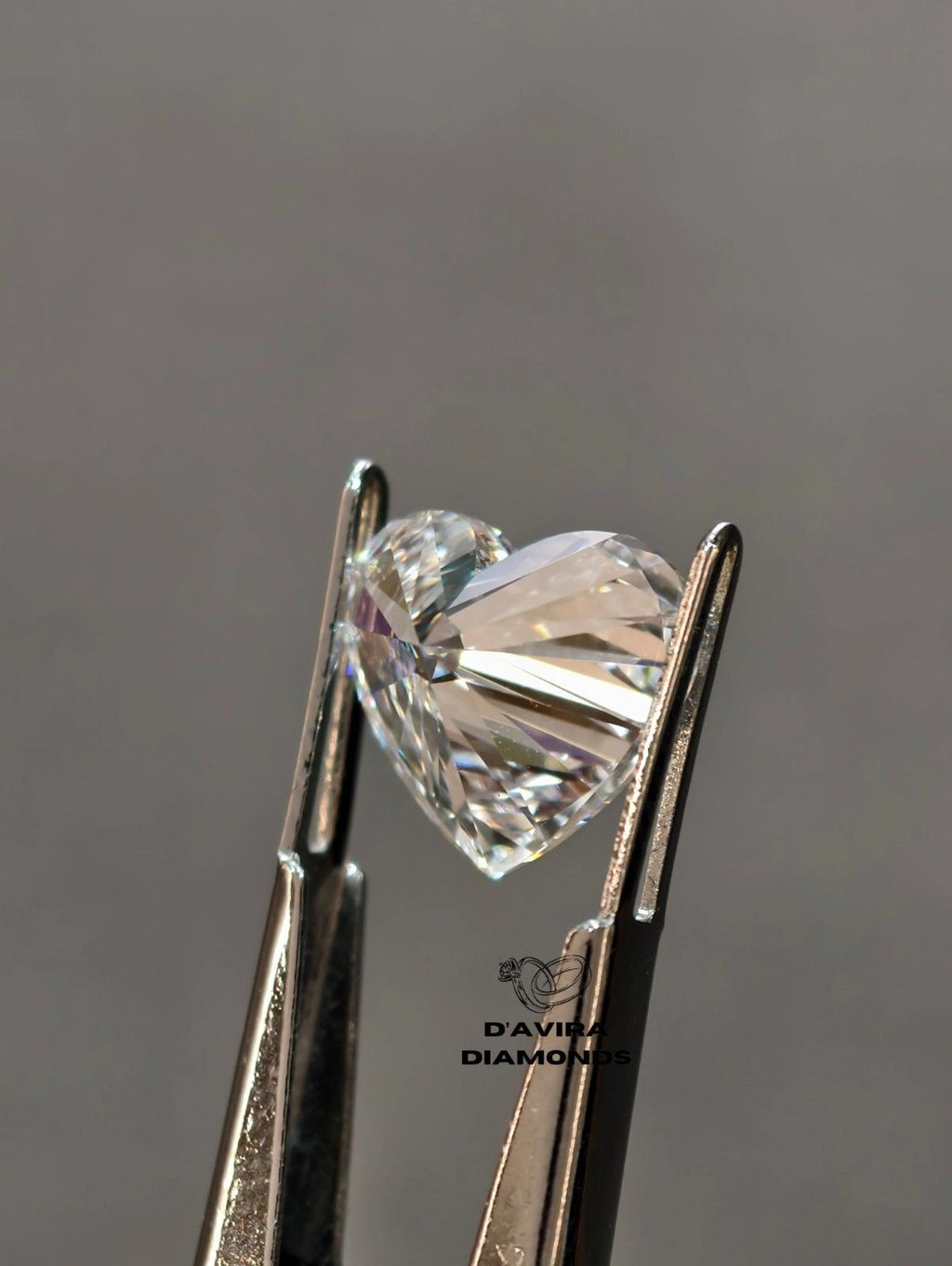 Certified Heart Shape Lab Grown Loose Diamond