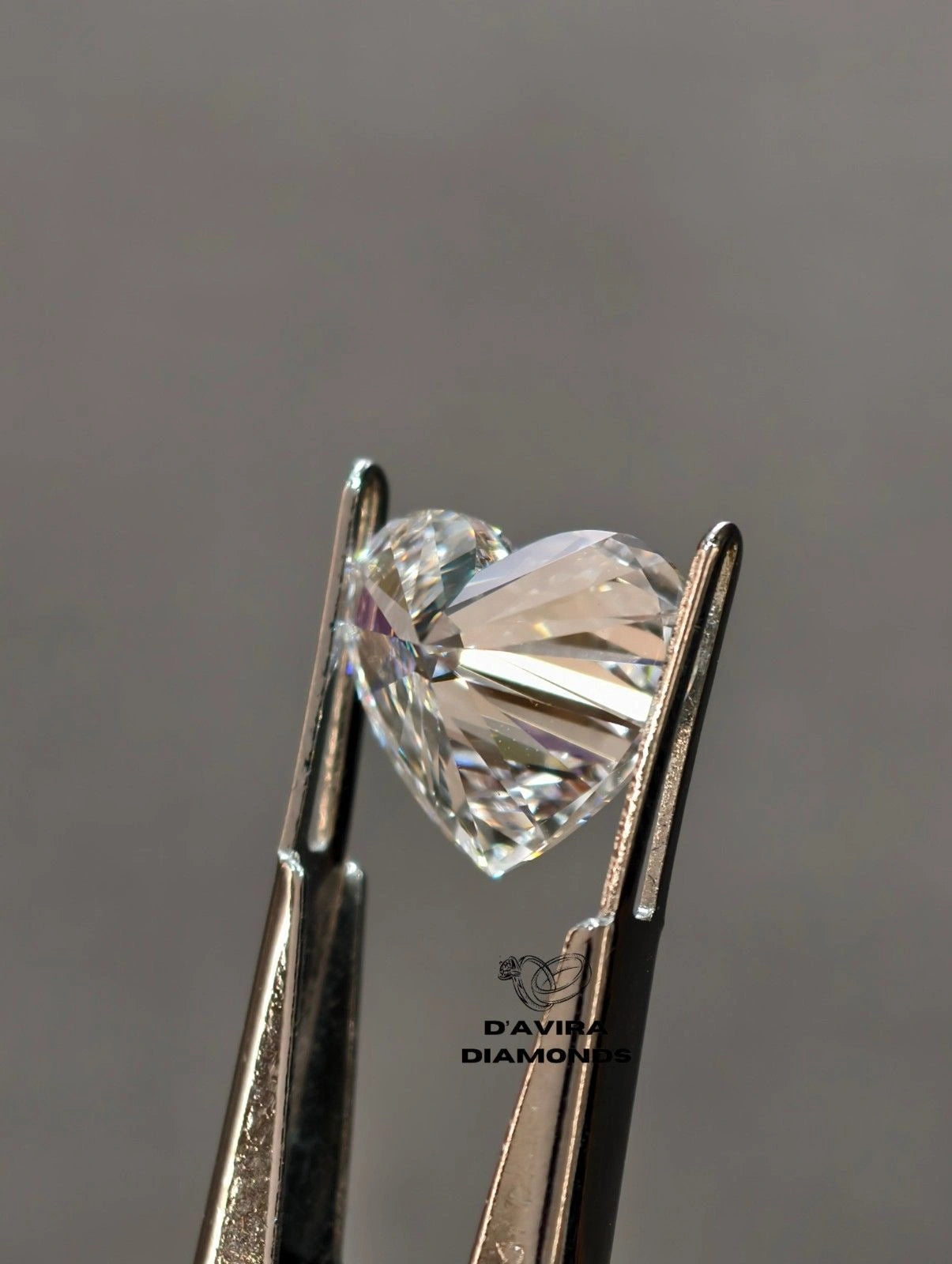 Certified Heart Shape Lab Grown Loose Diamond