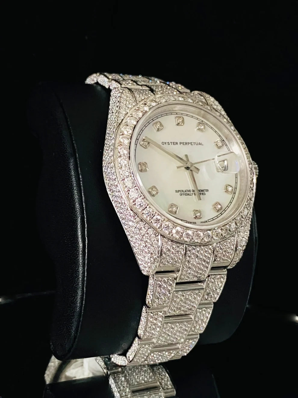 Fully Ice Out Automatic Hip Hop Watch for Men
