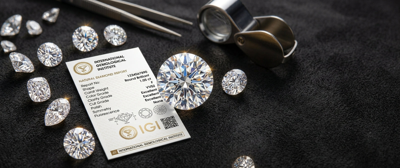 IGI CERTIFIED LAB DIAMOND
