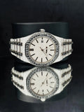 Men Arabic Number Multi Chronograph Moissanite Hip Hop Watch