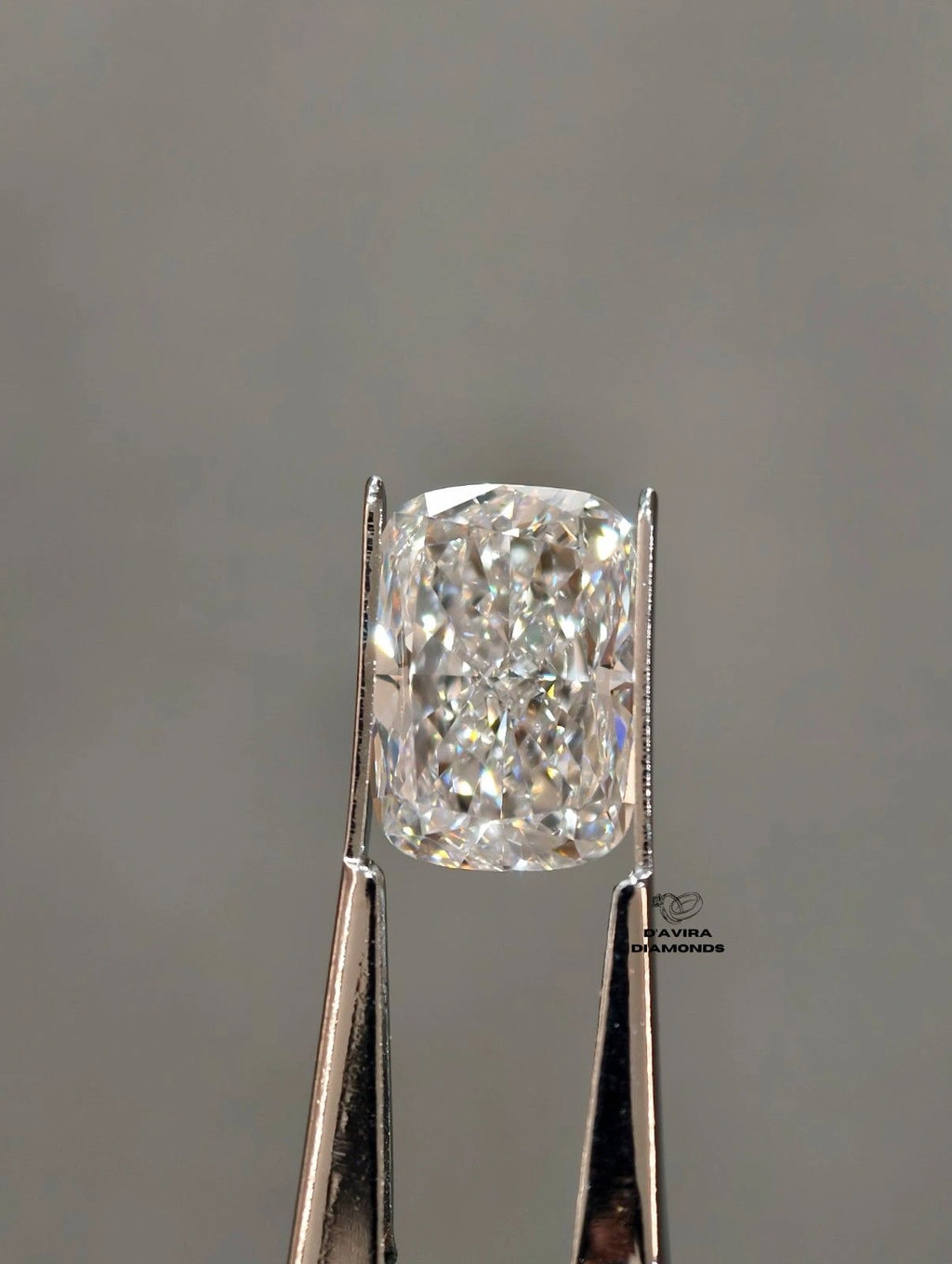 Elongated Cushion Cut Lab Diamond For Engagement Ring