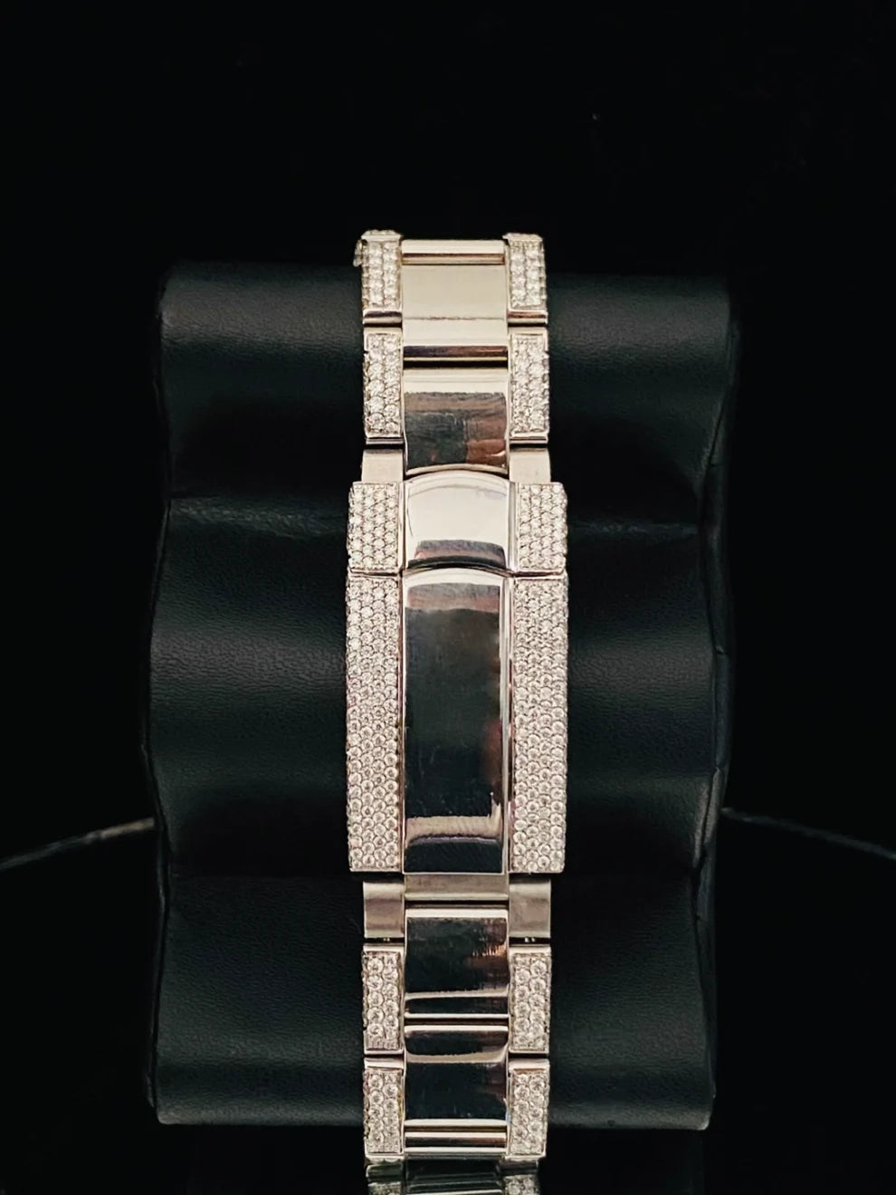 Sky Dweller Studded Moissanite Diamond Watch for Men's