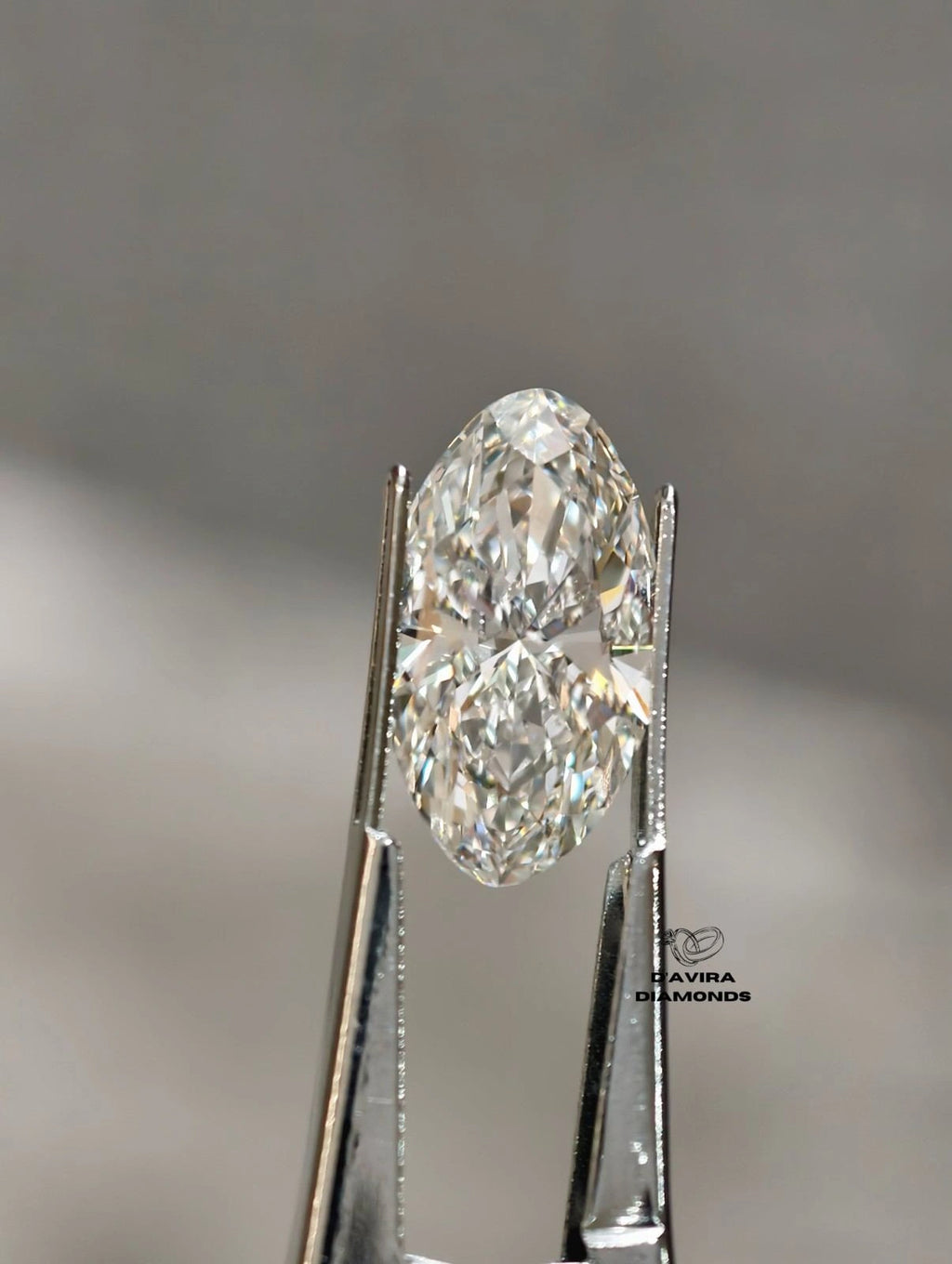 5 CT Moval Cut IGI Certified Lab Grown Loose Diamond