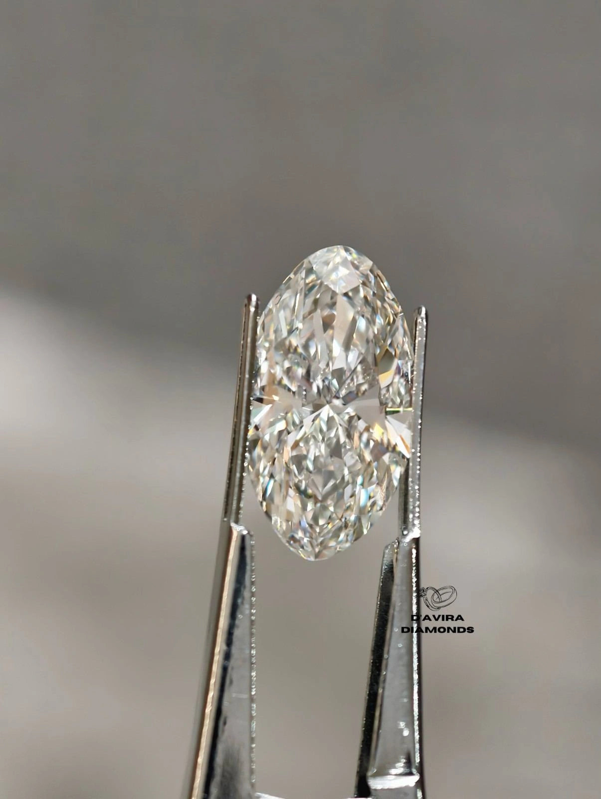 5 CT Moval Cut IGI Certified Lab Grown Loose Diamond