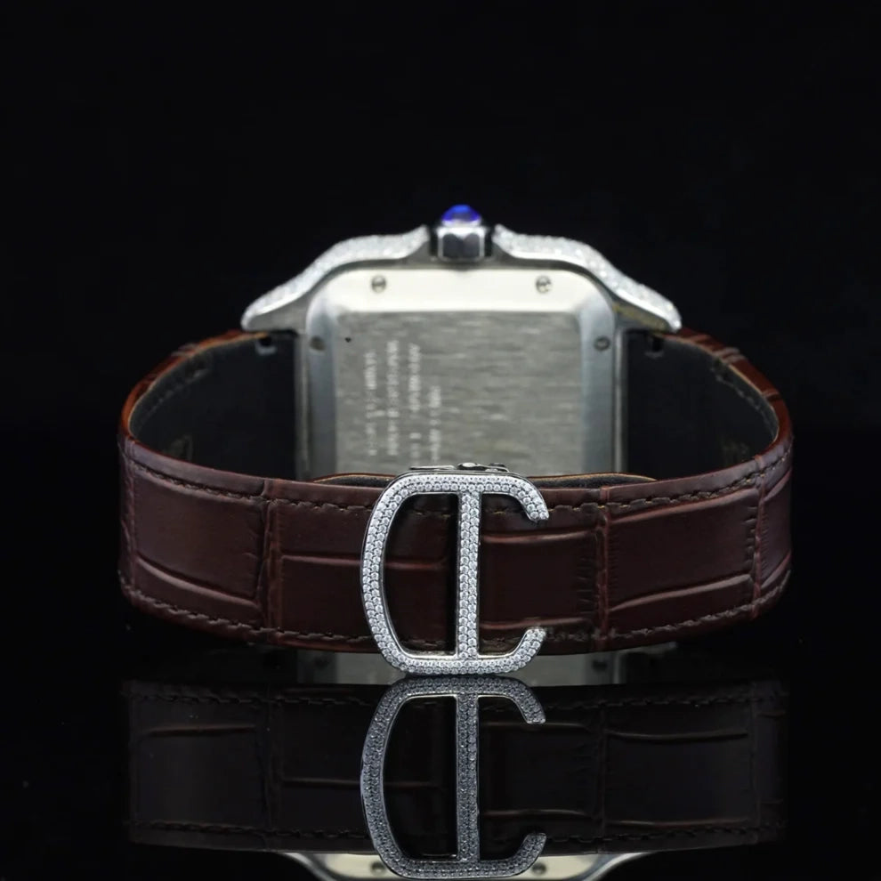 Stunning VVS Moissanite Diamond Iced Out Watch For Men
