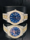 41MM Sky Dweller Moissanite Iced Out Watch For Men
