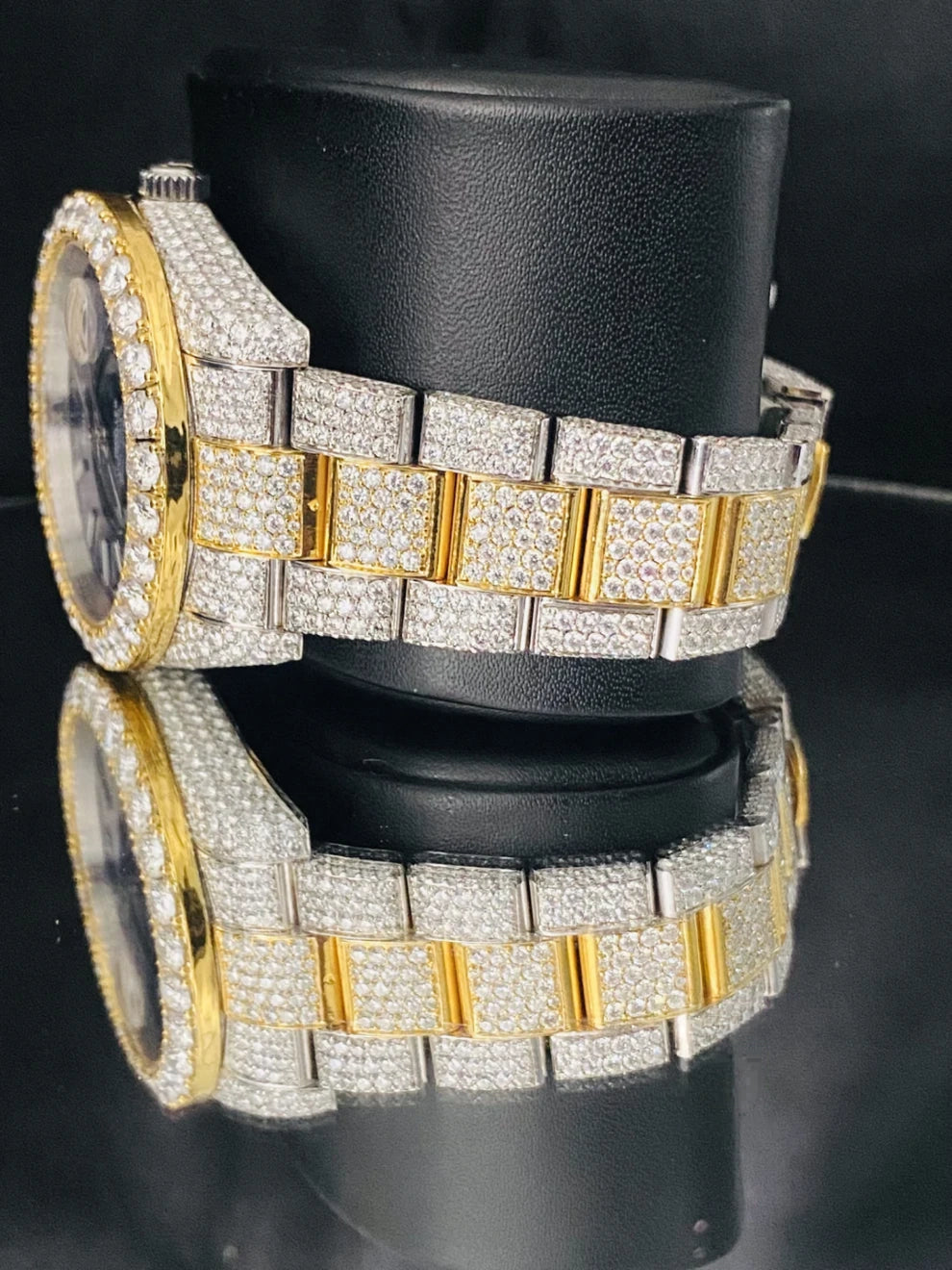 41MM Sky Dweller Moissanite Iced Out Watch For Men