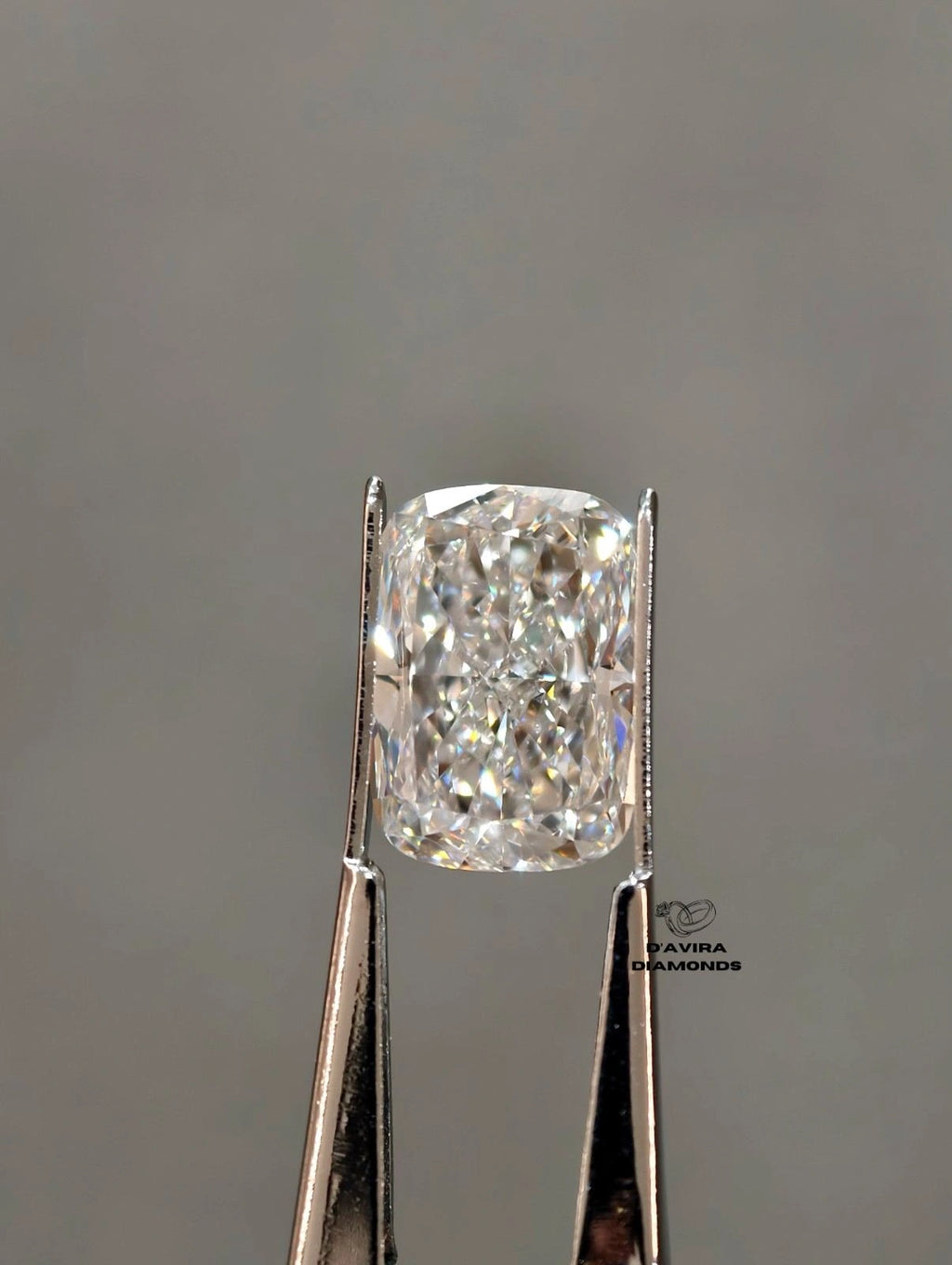 Elongated Cushion Cut Lab Diamond For Engagement Ring