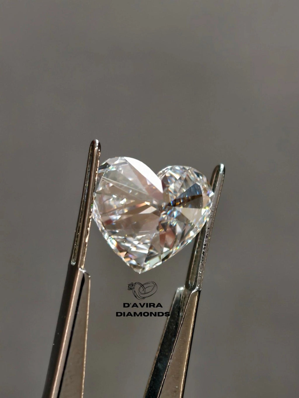Certified Heart Shape Lab Grown Loose Diamond
