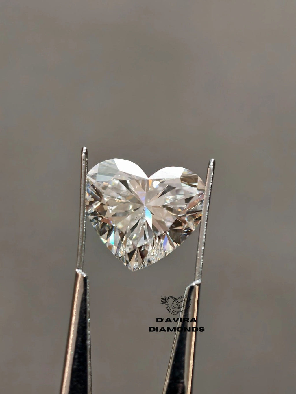 Certified Heart Shape Lab Grown Loose Diamond