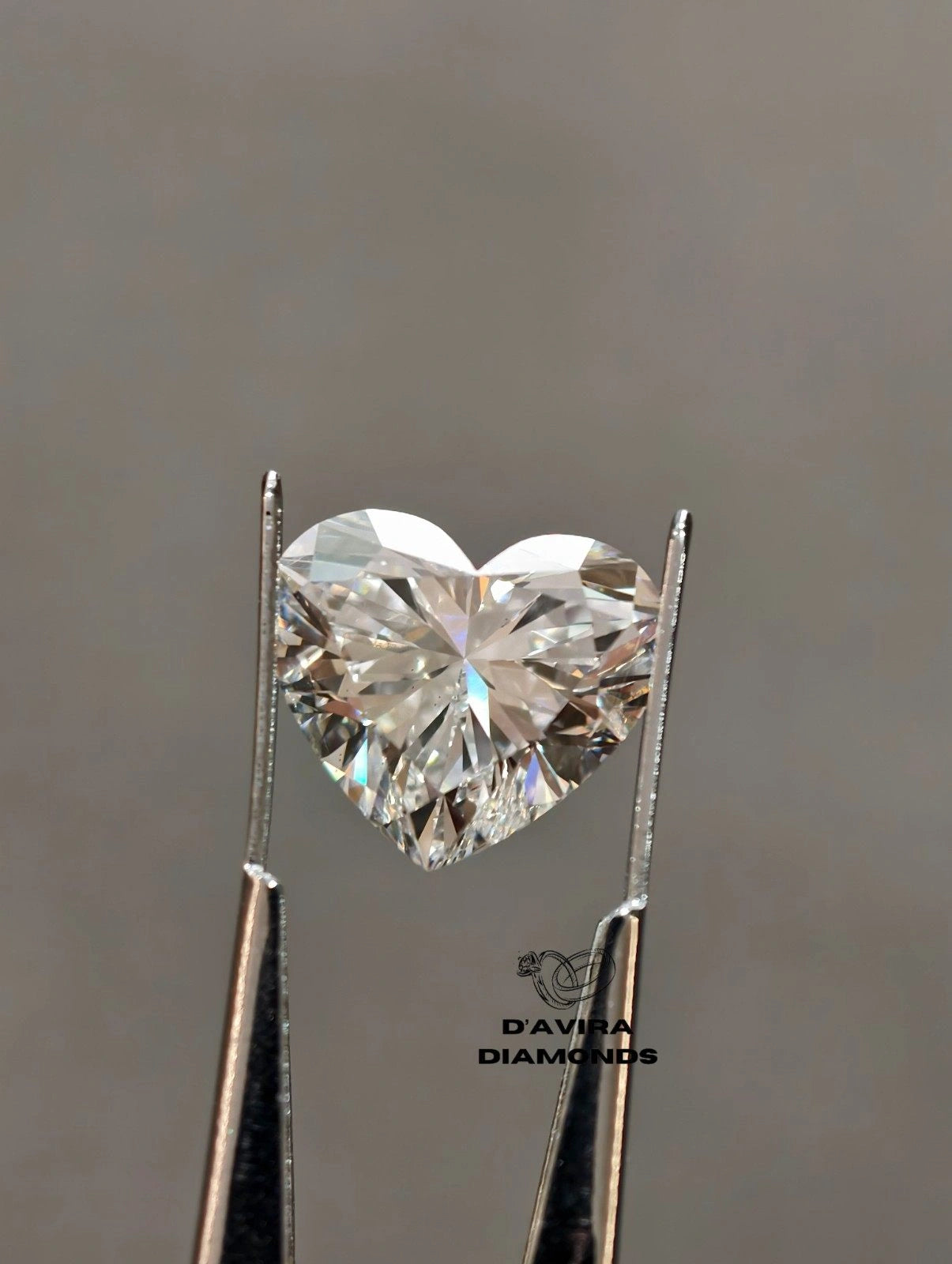 Certified Heart Shape Lab Grown Loose Diamond