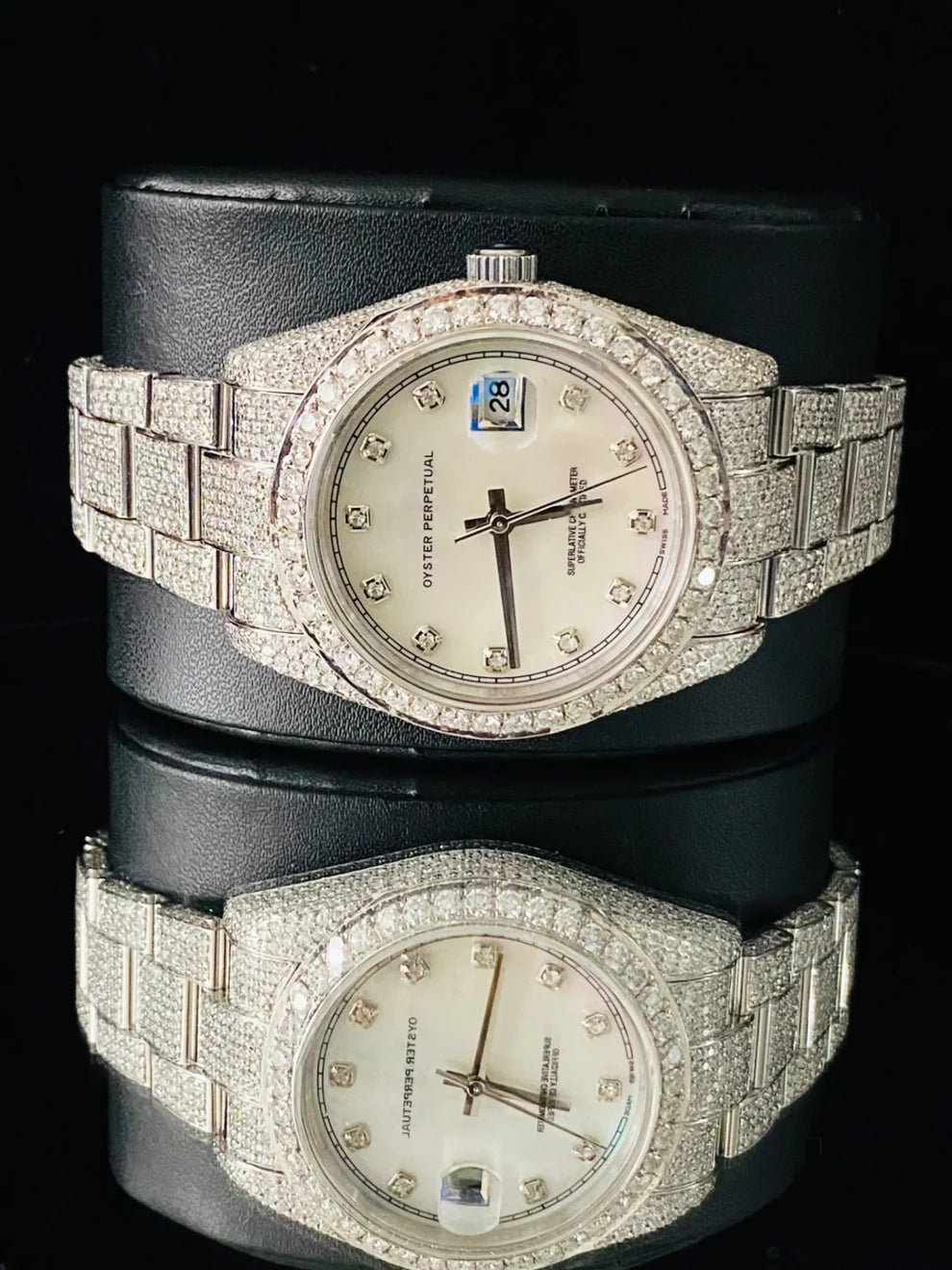 Fully Ice Out Automatic Hip Hop Watch for Men