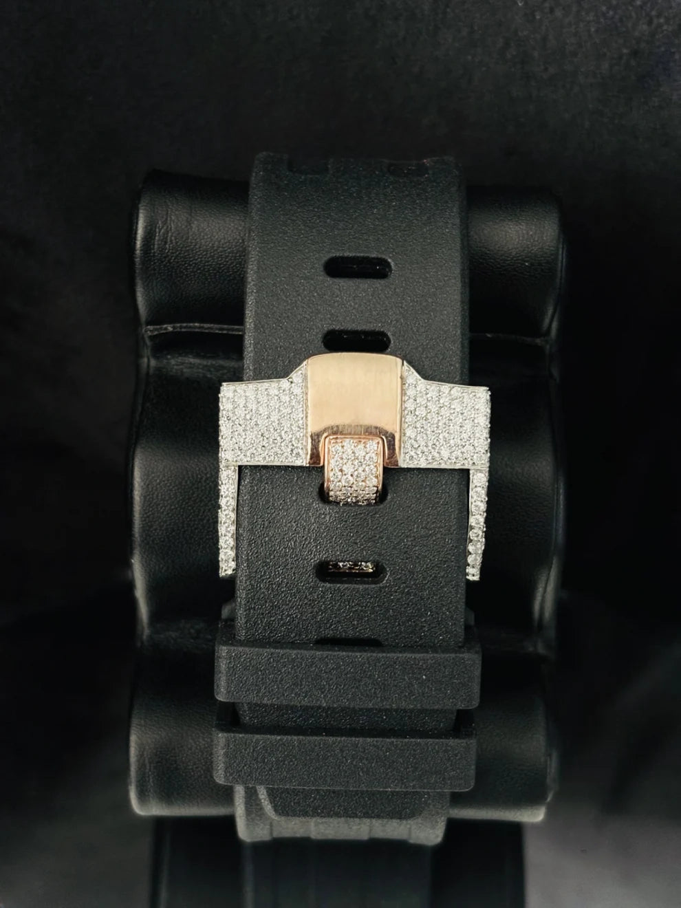 VVS Moissanite Iced Out Stainless Steel Diamond Watch