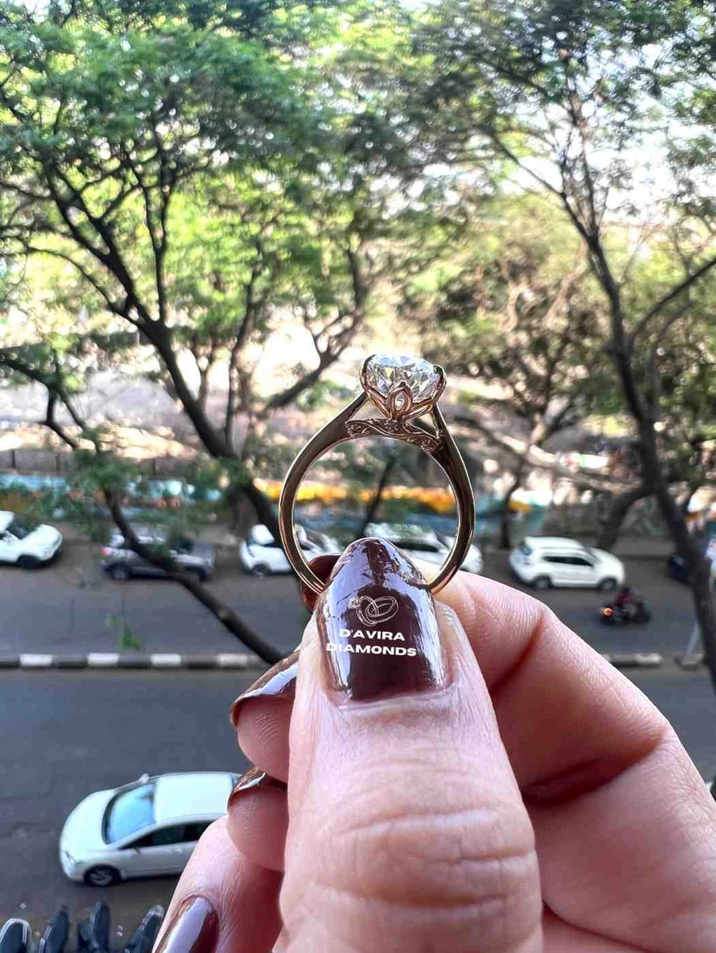 Cushion lab grown diamond engagement rings in solitaire style jewelry gifts for Her