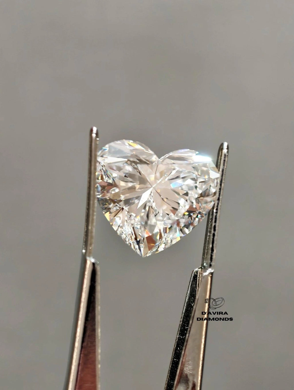 Certified Heart Shape Lab Grown Loose Diamond