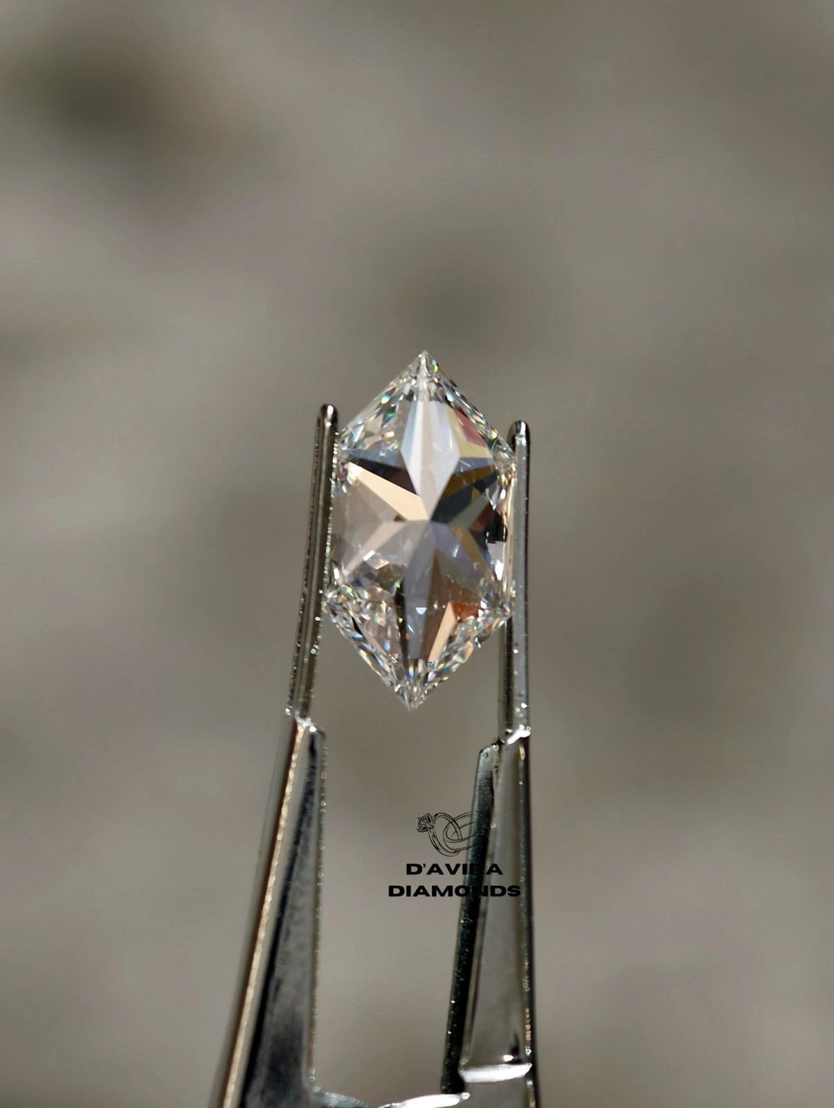 Hexagon Cut Lab Grown Loose Diamond