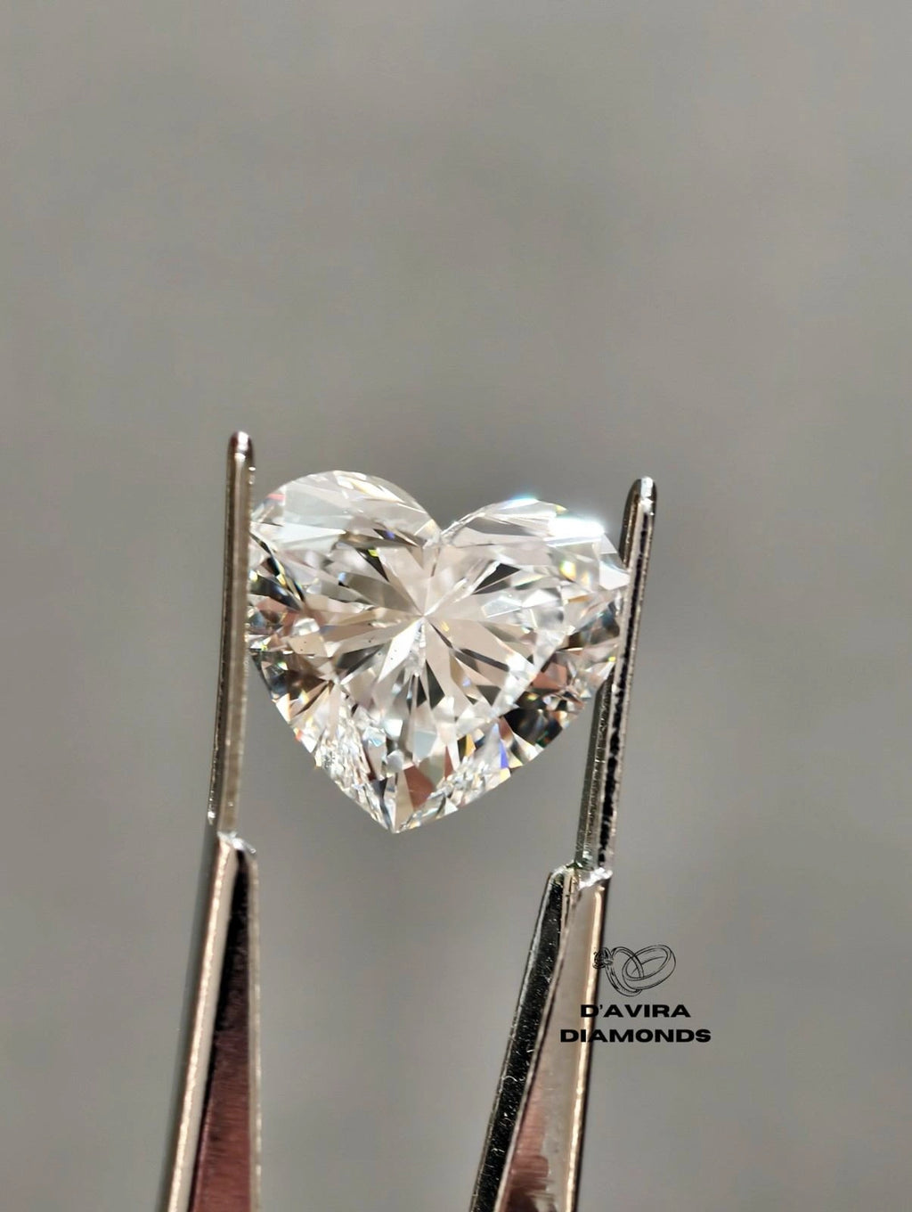 Certified Heart Shape Lab Grown Loose Diamond