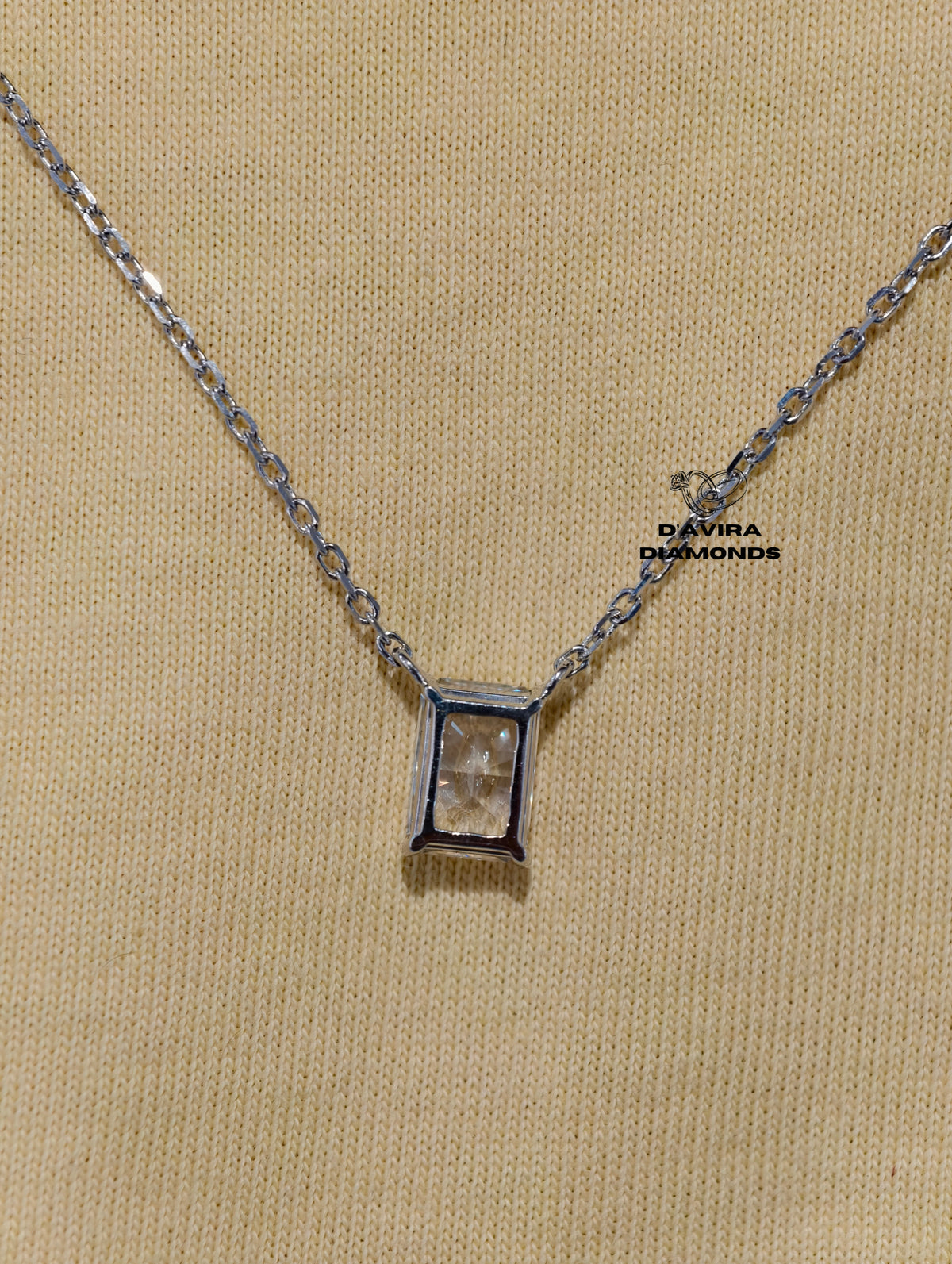 basket set diamond wedding necklace