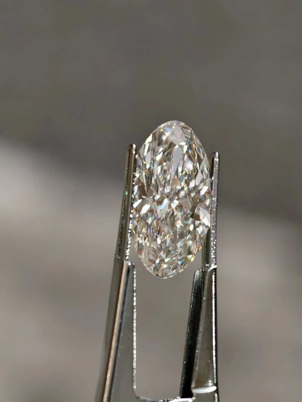 5 CT Moval Cut IGI Certified Lab Grown Loose Diamond