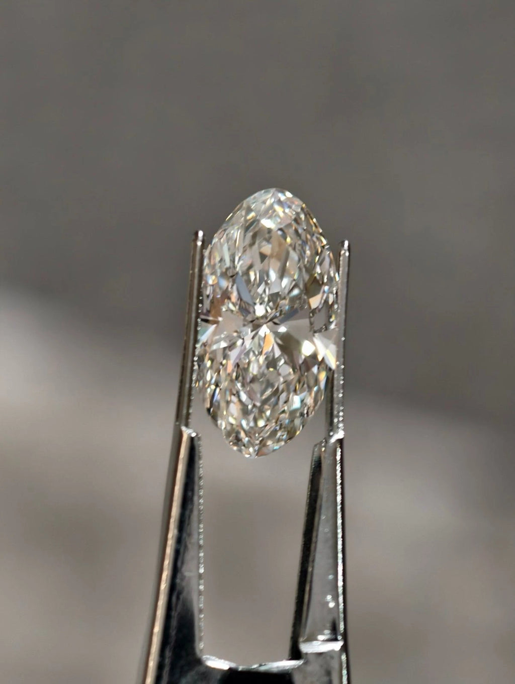 5 CT Moval Cut IGI Certified Lab Grown Loose Diamond