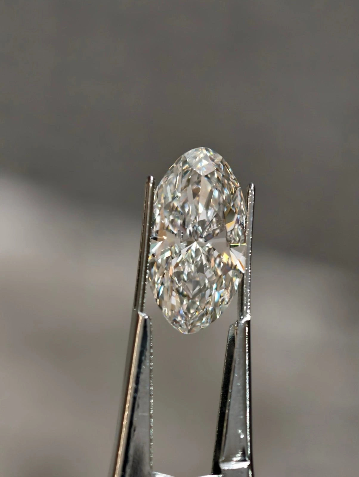5 CT Moval Cut IGI Certified Lab Grown Loose Diamond