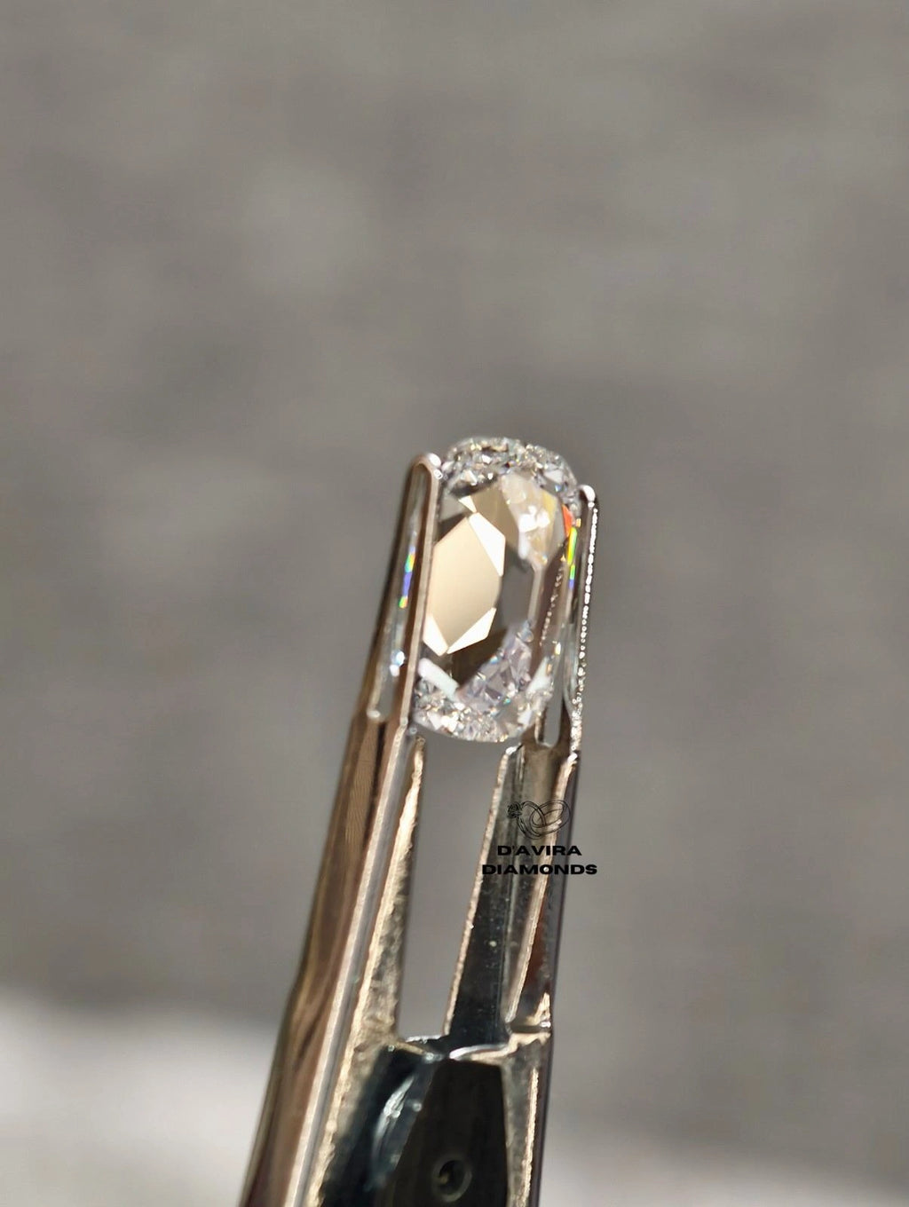 5 CT Old Mine Cushion Cut IGI Certified CVD Diamond